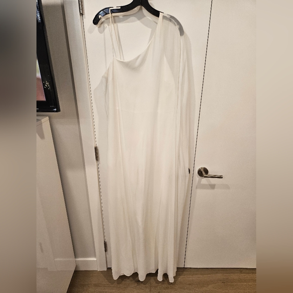 Elegant White Halston Jumpsuit